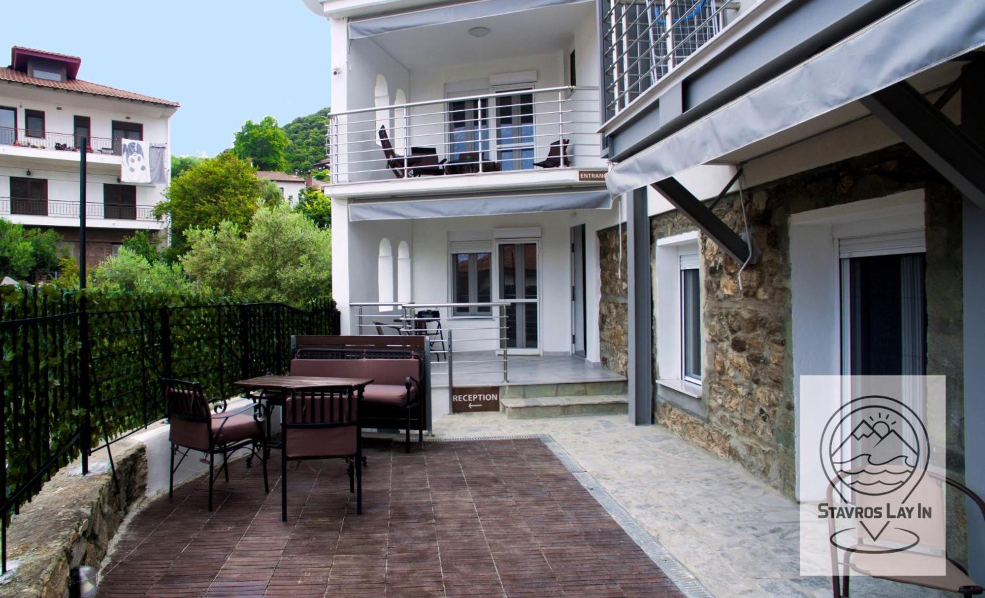 Stavros Lay In Aparthotel Ano Stavros Luaran gambar
